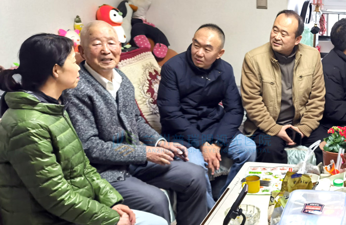 元旦前夕，關愛抗美援朝老兵傳承紅色基因